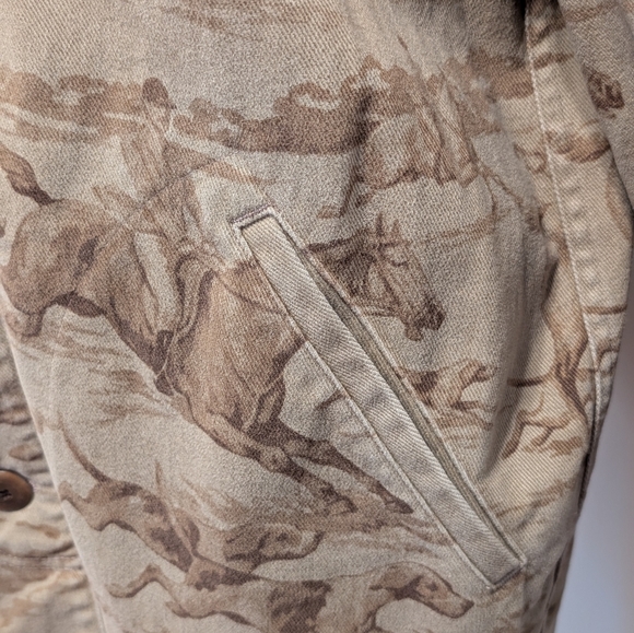 Vintage Ralph Lauren 🐎 Equestrian Barn Coat, Chore Fox Hunt Jacket - Picture 3 of 7